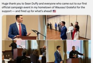 Sean Duffy’s Son-in-Law Michael Alfonso Running Congressional Campaign Fueled by Transportation Lobby — ProPublica