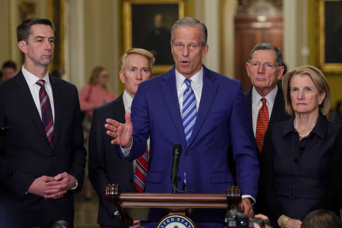 Senate votes to fund much of DHS, minus immigration eno : NPR