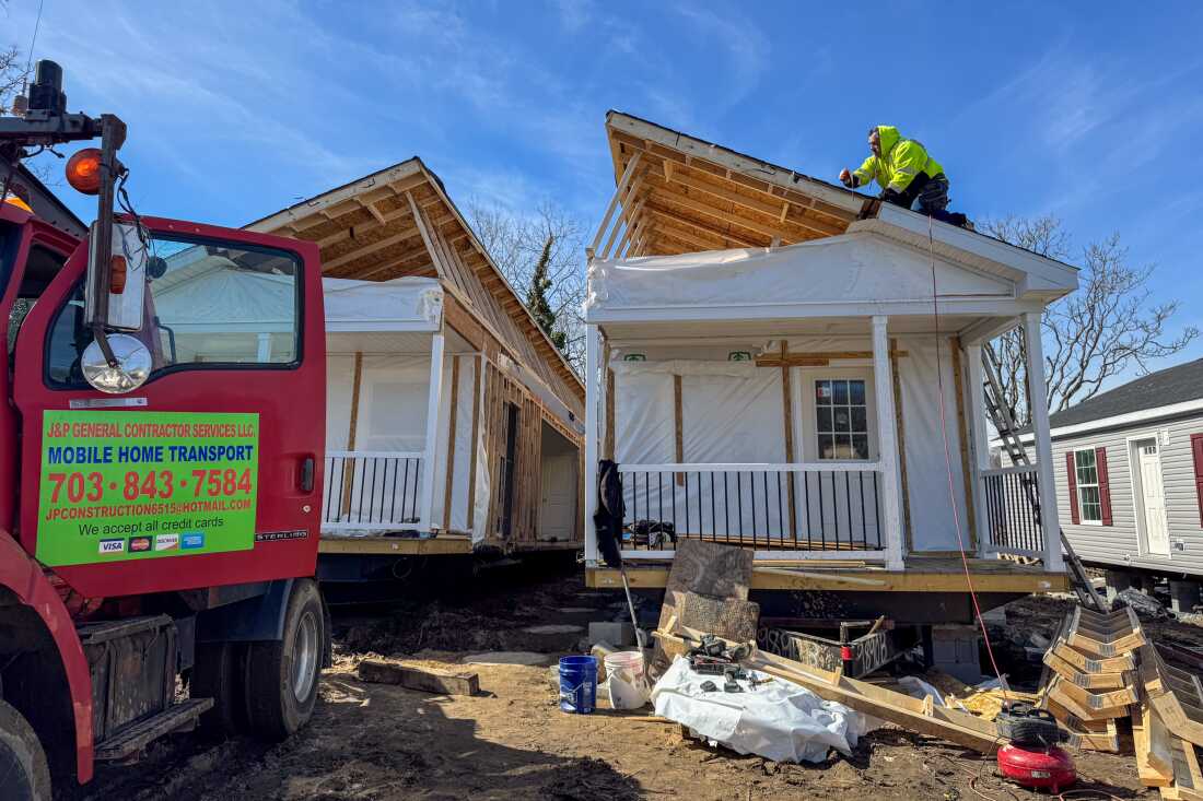 Manufactured housing expands to cities seeking affordability : NPR