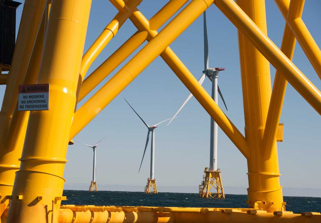 Trump attacks on offshore wind could hurt infrastructure spending : NPR