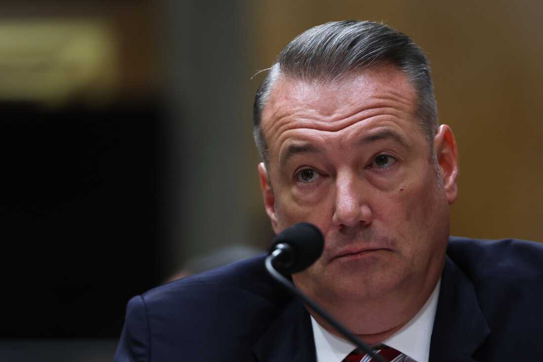 ICE acting director Todd Lyons will resign at end of May : NPR