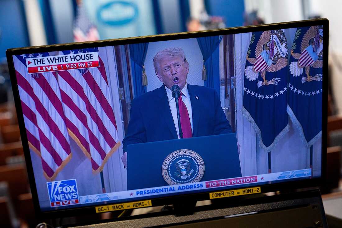 Georgia swing voters aren't happy with Trump's war in Iran : NPR