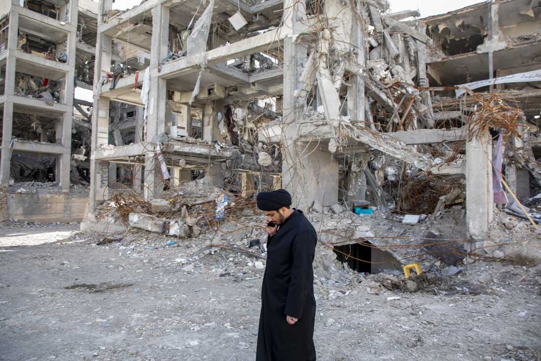 Iran rejects ceasefire as Trump repeats threat to bomb Iran's plants : NPR